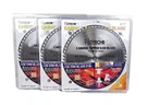 Hoteche 3PC Carbide Tipped Saw Blade 12 In. X 60T Miter Wood Cut. Fixed Price $44.99.