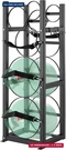 Vevor Refrigerant Rack, With 2 X 30LBS And Other Small Bottle Tanks, Cyli. Fixed Price $133.14.