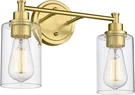 Champagne Gold Bathroom Vanity Light, 2-LIGHT Lighting Fixtures, Modern W. Fixed Price $104.99.