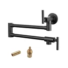 Havin Upside Down Design Pot Filler,black Color,wall Mount Faucet,.... Fixed Price $142.19.