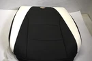 Fh Group Car Seat Covers Ultra Comfort Faux Leather Front Black/white. Fixed Price $41.85.