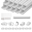 Vevor Mini Split Line Set Cover 3" X1 7.7FT Pvc Ac Pipe W/ 10 Ducts. Fixed Price $36.99.