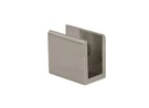 Fhc SBM1BN Square Wall Mount Shelf Clamp 1-1/8" X 1" Brushed Nickel. Fixed Price $8.50.
