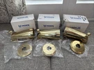 Lot Of 3: Moen 3808P Diverter Tub Spout, Cc, Polished Brass See Photos. Fixed Price $95.00.