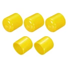 Uxcell 5PCS Rubber End Caps 25MM(1") Id Pvc Vinyl Round Tube 25MM, Yellow. Fixed Price $14.43.