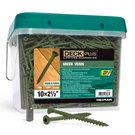 Hillman Deck Plus No. 10 Ga. 2-1/2 In. Green Star Flat Head Exterior. Fixed Price $174.03.