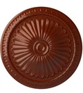 Ekena Millwork Ceiling Medallion 15-3/4" Polyurethane Hand-painted Firebrick. Fixed Price $51.00.