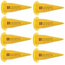 Cox 2N1006 Yellow Nozzle Cones 8 Pack For 20-OZ Caulking Gun Sausage Tips. Fixed Price $15.99.