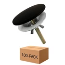 Westbrass D202-62 2" Kitchen Sink Hole Cover, Matte Black (100-PACK). Fixed Price $861.84.