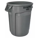 Rubbermaid Commercial FG263200GRAY Brute Gal Round Heavy Duty Plastic Can,. Fixed Price $45.87.