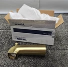 Kohler 97089-2MB Wall-mount Diverter Bath Spout Vibrant Brushed Moderne Brass. Fixed Price $40.99.