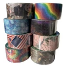 Duck Brand Craft Tape Eclipse Galaxy Tie Dye Rainbow Flag Camo Usa Made Choice. Fixed Price $15.99.