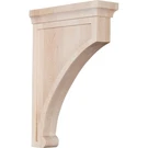Ekena Millwork BKTW02X08X12GOMA Extra Large Gomez Wood Brackets, 1/2"W.... Fixed Price $75.84.