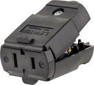 Leviton 00102-0EP 15A 125V 2-POLE Black Residential Grade Connector (10 Pack). Fixed Price $20.38.