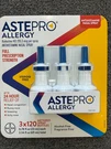Astepro Allergy Antihistamine Nasal - 120 Metered Sprays, Pack Of 3. Fixed Price $38.99.