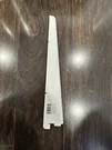 10 1/2 Elfa Decor Shelf Bracket White Art. 412718. Fixed Price $9.00.