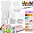 Stress Ball Making Kit-easy Diy- 10 Tpr Skins, 13 Fillers, 14 Oz Slime, 7.... Fixed Price $66.23.