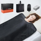 Infrared Sauna Blanket For Home, Low Emf Carbon Crystal Heating, Portable Dry.... Fixed Price $150.38.