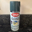 Krylon 2324 Hunter Green Fusion For Plastic Aerosol Spray Paint, 12-OUNCE. Fixed Price $22.10.