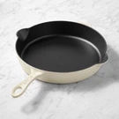 Brand New Staub Enameled Cast Iron Traditional Deep Skillet 11". Fixed Price $109.99.