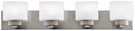 Design House 578013 Dove Creek 4 Light 32"W Vanity - Nickel. Fixed Price $238.73.