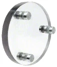 Round Level 3 Clear - Vision Bullet Resistant Laminated Polycarbonate Spea. Fixed Price $763.15.