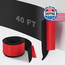 Dsgl Flexible Baseboard Molding Trim, 40 Ft Self-adhesive Vinyl Wall. Fixed Price $65.97.
