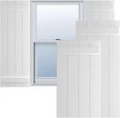 Ekena Millwork 21 1/2"W X 49 H True Fit Pvc Four Joined Board-n-batten. Fixed Price $300.00.