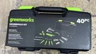Greenworks 40PC Household Tool Kit. Fixed Price $19.99.