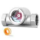Epidioxi 1" Npt Water Flow Indicator Meter With Tape.... Fixed Price $57.31.
