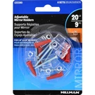 Hillman 122280 Adjustable Mirror Holder Kit For 1/8 & 1/4 In. (pack Of 10). Fixed Price $20.01.