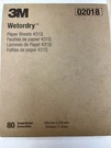 3M 9 X 11 Sand Paper Abrasvie Sheets 80 Grit Wet Or Dry 431Q 02018 Pack Of 50. Fixed Price $115.44.