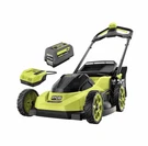 Ryobi 40V Hp Brushless 20 In. Cordless Battery Lawn Mower W/ & Charger. Fixed Price $370.95.