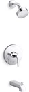 Kohler K-TS97074-4G-CP Pitch Tub And Shower Trim Package,polished Chrome*read*. Fixed Price $72.99.