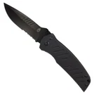 Gerber Swagger Folding Pocket Knife - Black Serrated Blade New. Fixed Price $18.95.
