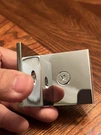 Crl SGC039CH Polished Chrome Fixed Panel Square Clamp With Large Leg. Fixed Price $21.98.