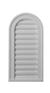 12 X 24 Round Top Primed Polyurethane Paintable Gable Louver Vent Functional 2PK. Fixed Price $60.00.