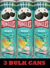 3X Pringles Ranch Flavored Potato Chips Crisps 5.5 Oz - Free Ship Cans Bulk. Fixed Price $35.99.