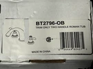 Delta BT2796-OB Windemere Roman Tub Trim Only Oil Rubbed Bronze. Fixed Price $115.00.
