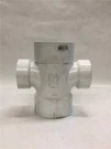 Genova 3" X 2" Reducing Double Sanitary Slip Tee 63532 Nsf 3.25" Od. Fixed Price $34.99.