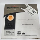 Trafficmaster Peel And Stick Carrara Marble Vinyl Floor Tile 12X12 30SQFT SS1212. Fixed Price $30.01.