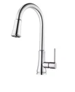 Pfister G529-PF2C Single Handle Pull Down Kitchen Faucet, Polished Chrome. Fixed Price $100.00.