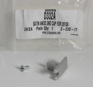 2X Laurence D332A Satin Anodized End Cap For D610A H-bar. Fixed Price $18.98.