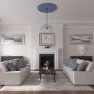 Ekena Millwork Lorry Americana Crackle Polyurethane Ceiling Medallion. Fixed Price $255.00.
