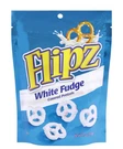 New Exclusive Flipz White Fudge Covered Pretzel Crunchy Baked Salt Bag 7.5OZ. Fixed Price $14.99.