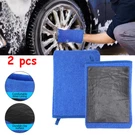 2 Pack Microfiber Car Wash Mitt Scratch Free Ultra Absorbent Cleaning Gloves. Fixed Price $10.00.