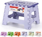 9" Height Folding Step Cute Plastic Foldable Stools For Kids 1 Pack. Fixed Price $22.99.