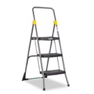Cosco Commercial 3-STEP Folding Stool 300LB Capacity Gray 11839GGO. Fixed Price $165.53.