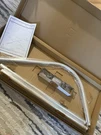 Utopia Alley Rustproof L-shaped Corner Shower Curtain Rod Chrome. Fixed Price $25.00.