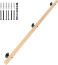 6 Ft Wood Handrails For Indoor Stairs, Wall-mounted Staircase. Fixed Price $133.99.